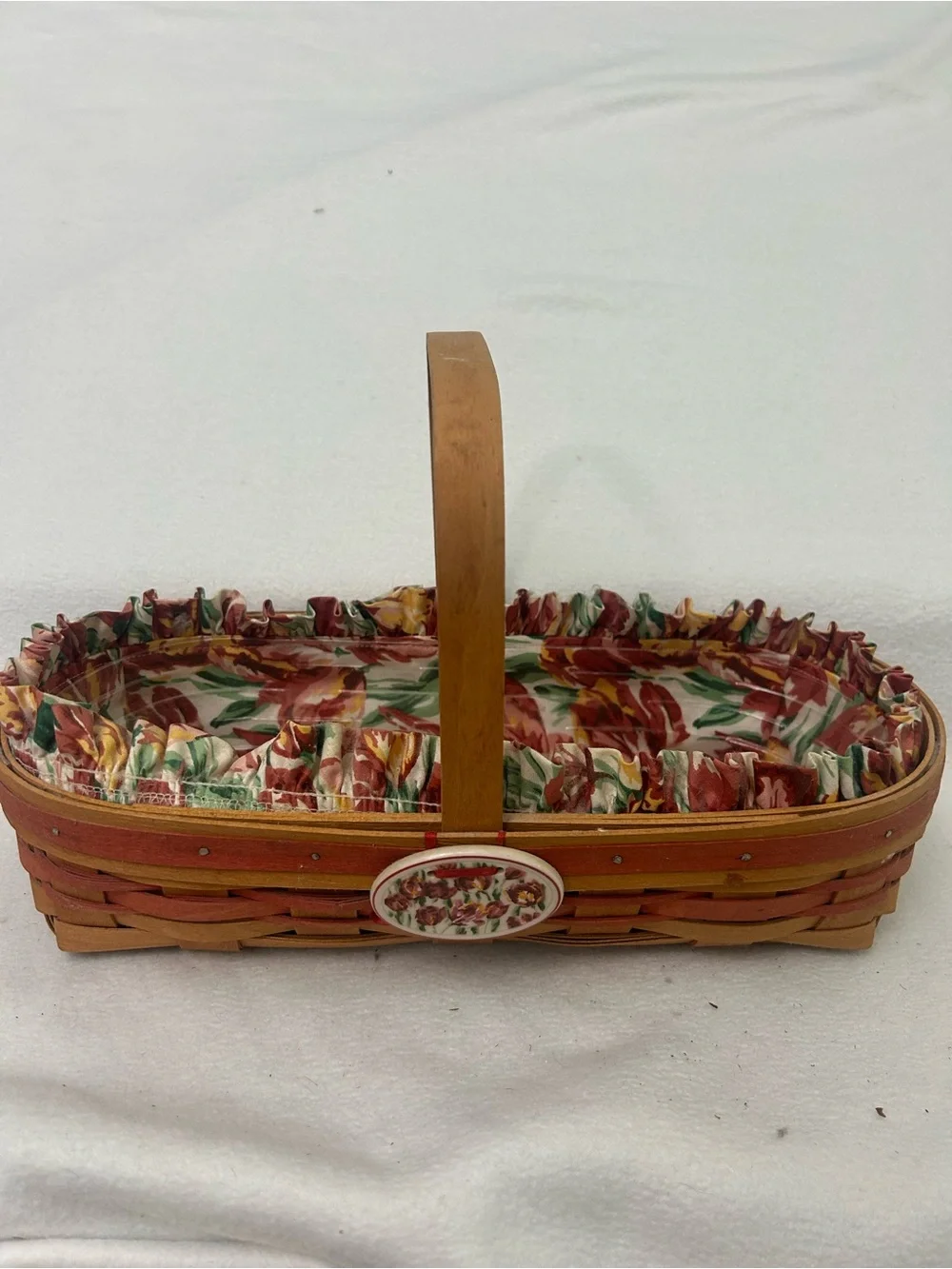 Longaberger 1995 May Series Tulip Basket 14648